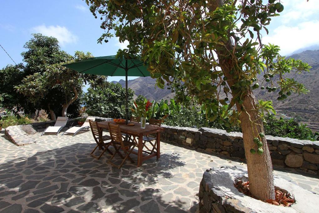 Casa Rural Los Aromos - Wunderschones Landhaus Mit Meerblick Hermigua Dış mekan fotoğraf