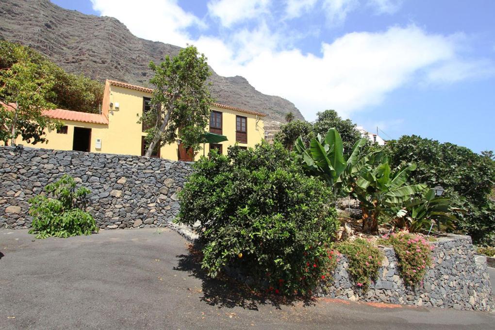 Casa Rural Los Aromos - Wunderschones Landhaus Mit Meerblick Hermigua Dış mekan fotoğraf