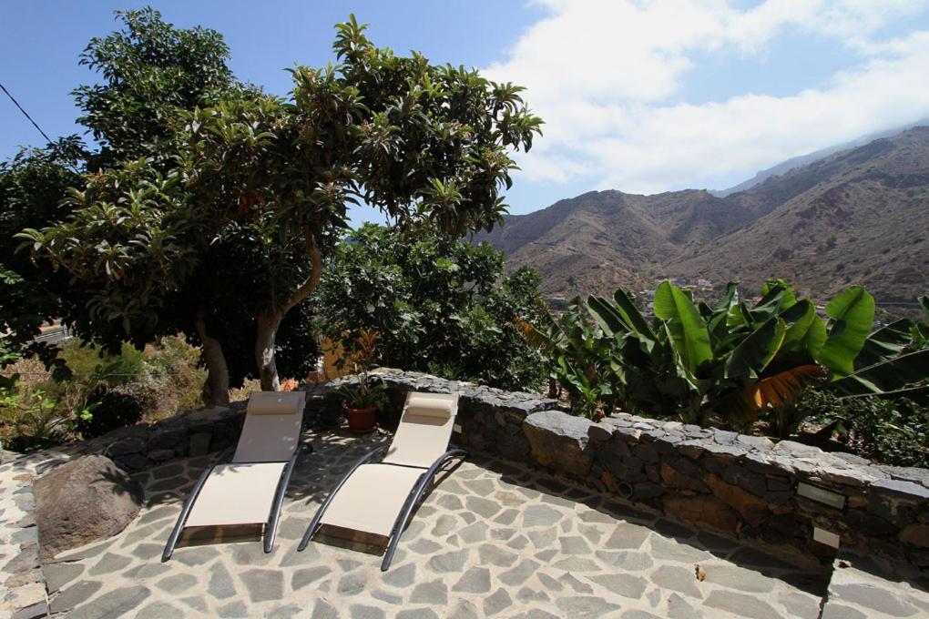Casa Rural Los Aromos - Wunderschones Landhaus Mit Meerblick Hermigua Dış mekan fotoğraf