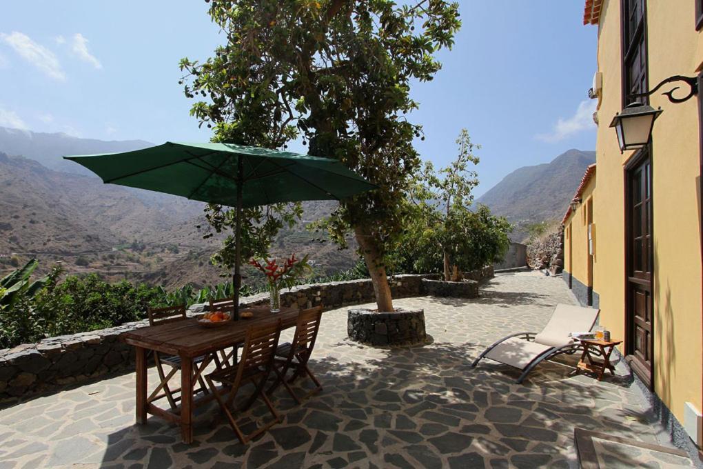 Casa Rural Los Aromos - Wunderschones Landhaus Mit Meerblick Hermigua Dış mekan fotoğraf