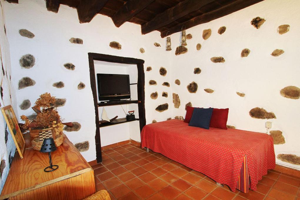 Casa Rural Los Aromos - Wunderschones Landhaus Mit Meerblick Hermigua Dış mekan fotoğraf